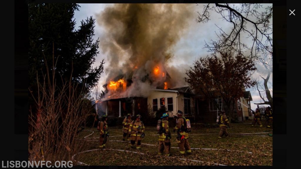 1/24/2018 House Fire Cabbage Springs Rd Mt. Airy