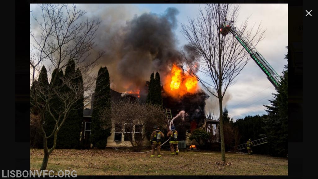 1/24/2018 House Fire Cabbage Springs Rd Mt. Airy