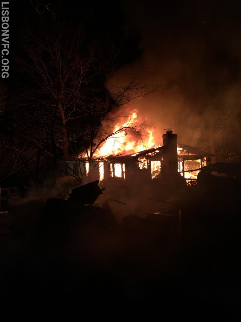 11/26/2016 House Fire Peddicord Rd Frederick County