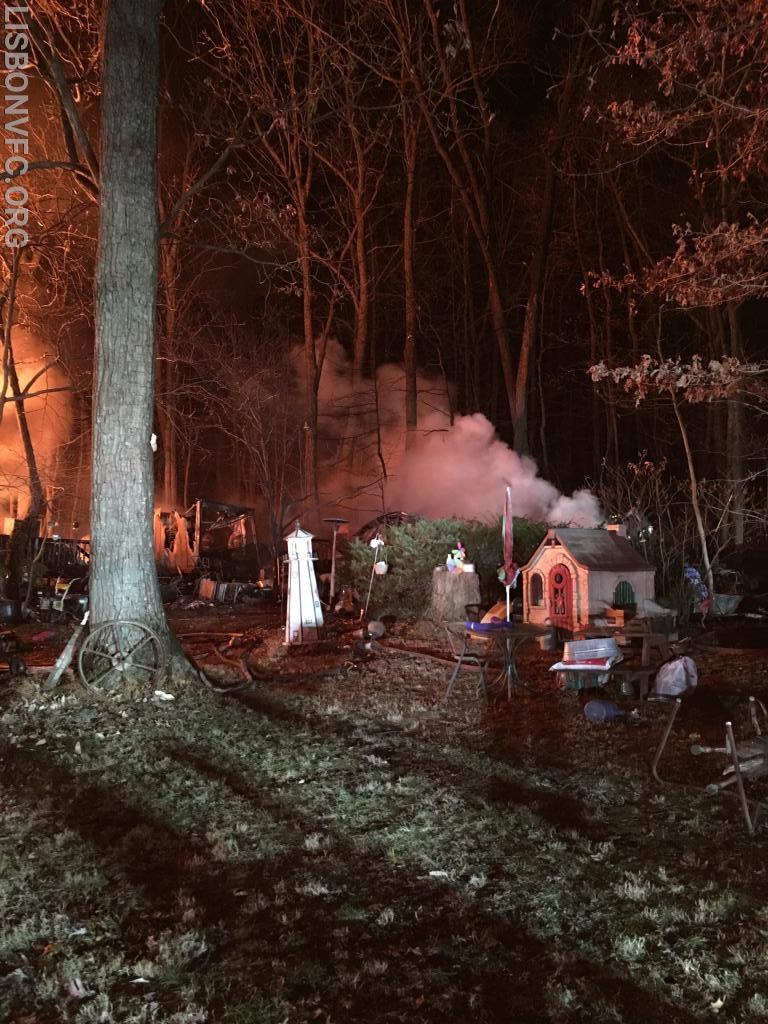 11/26/2016 House Fire Peddicord Rd Frederick County