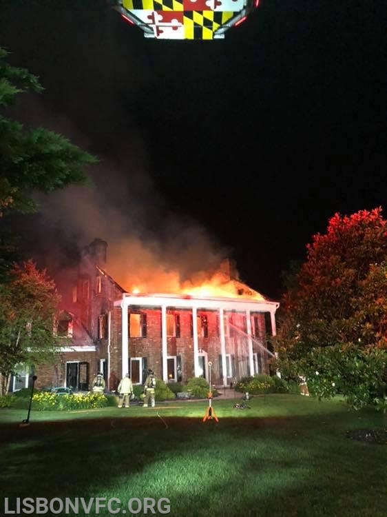 6/25/19 House Fire 2 Alarms, 2300 Block Gillis Rd