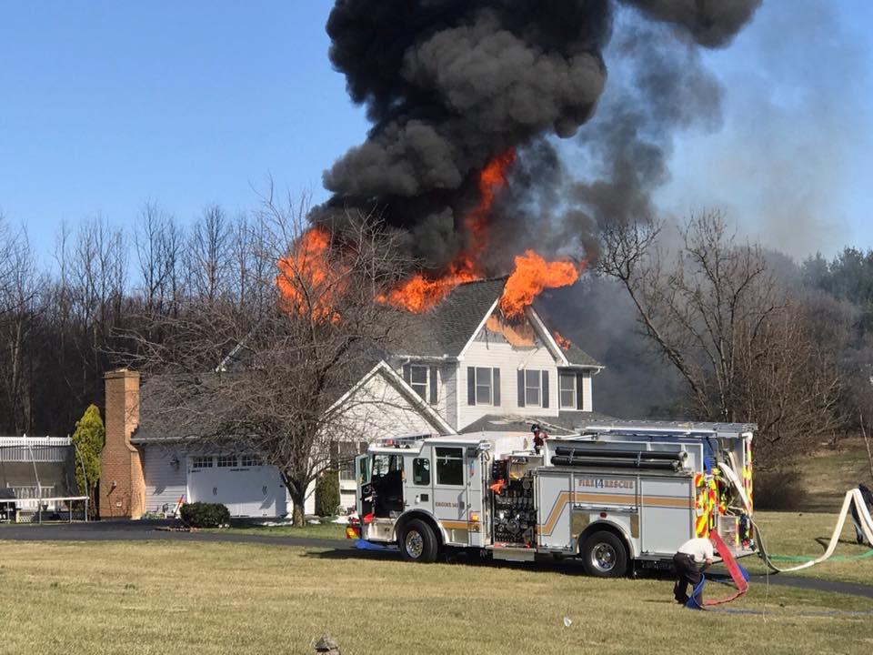 3/23/2017 House Fire 1000 Block Huntfield Road