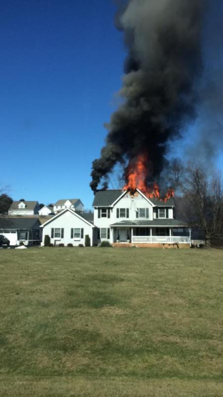 3/23/2017 House Fire 1000 Block Huntfield Road