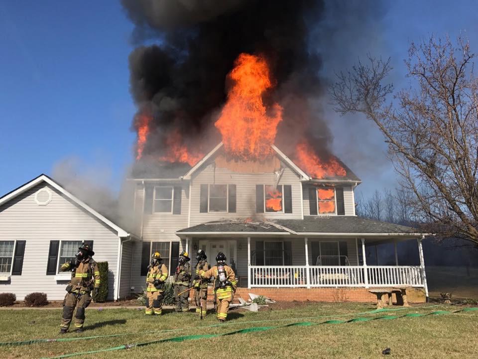 3/23/2017 House Fire 1000 Block Huntfield Road