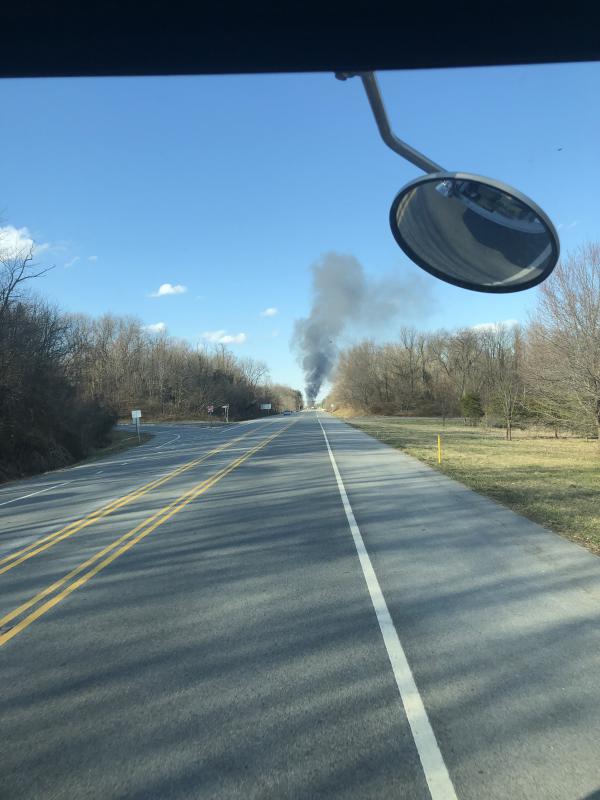 3/17/2019 Barn Fire 7700 Block Woodbine Rd