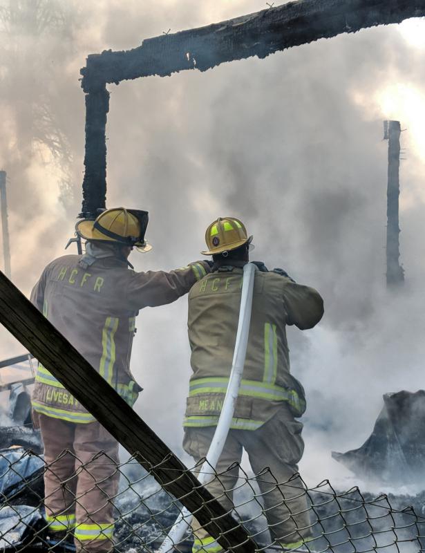 3/17/2019 Barn Fire 7700 Block Woodbine Rd