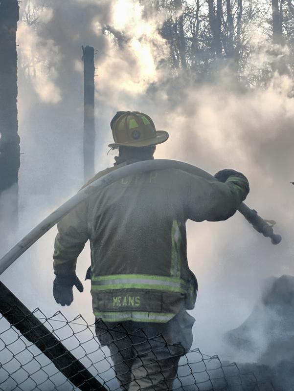 3/17/2019 Barn Fire 7700 Block Woodbine Rd