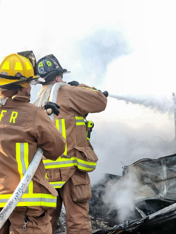 3/17/2019 Barn Fire 7700 Block Woodbine Rd