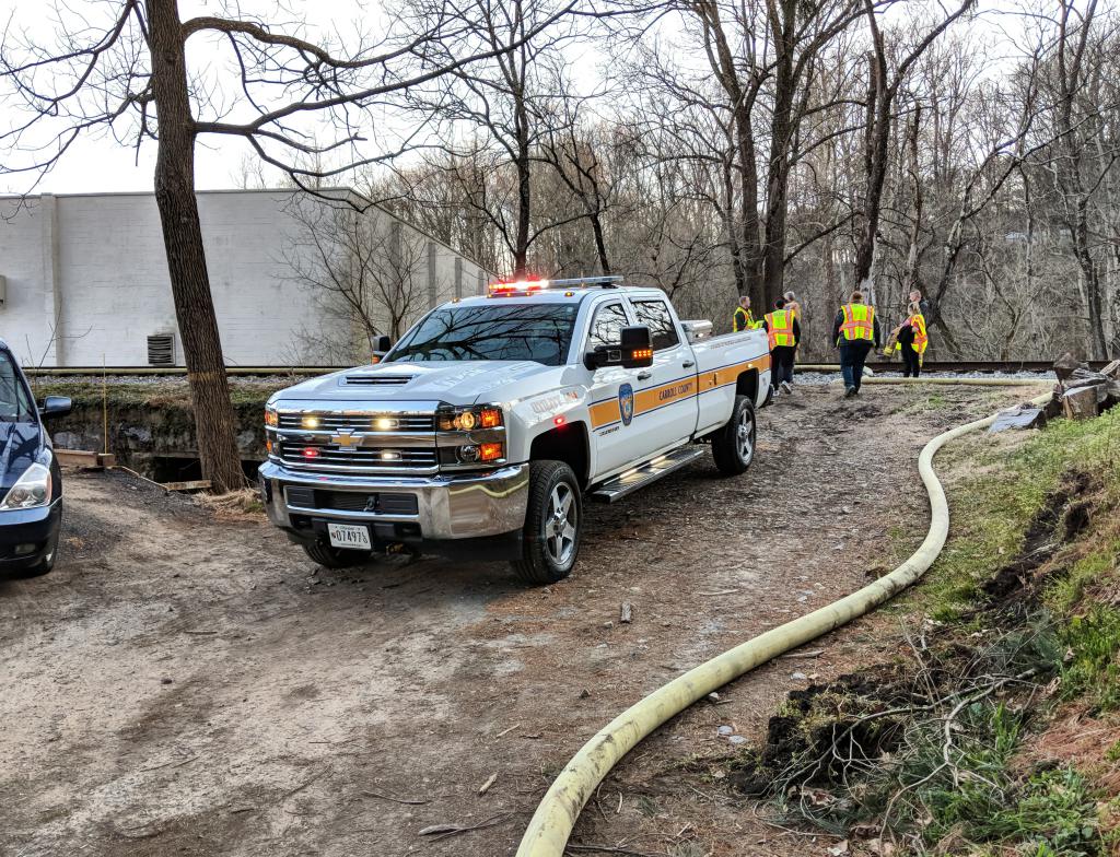 3/17/2019 Barn Fire 7700 Block Woodbine Rd