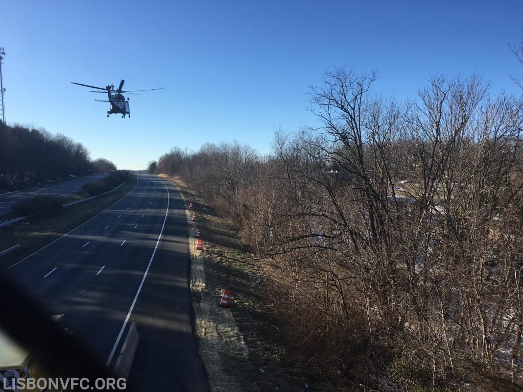 1/21/2019 MVC with Entrapment on I-70 WB at West Watersville Rd