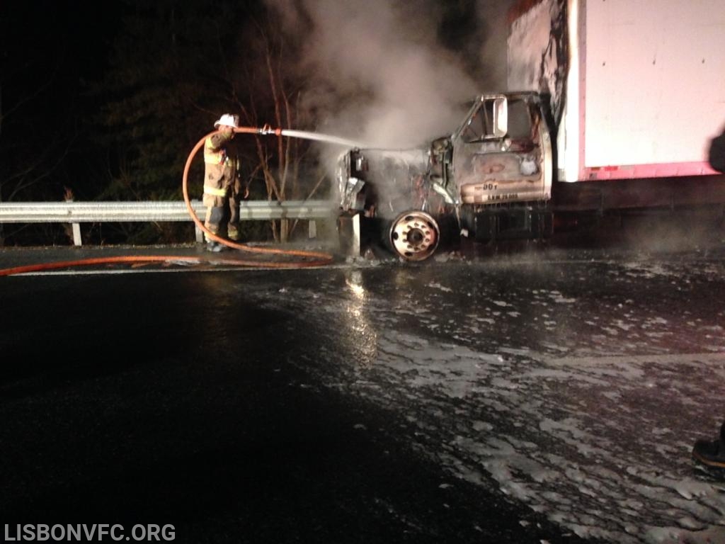 2/9/2015 Truck Fire I-70 East of Rt 27