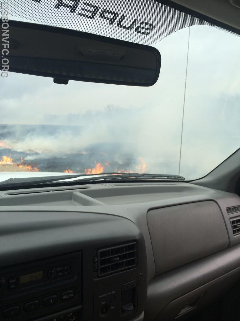 3/31/2015 Brush Fire in Etchison