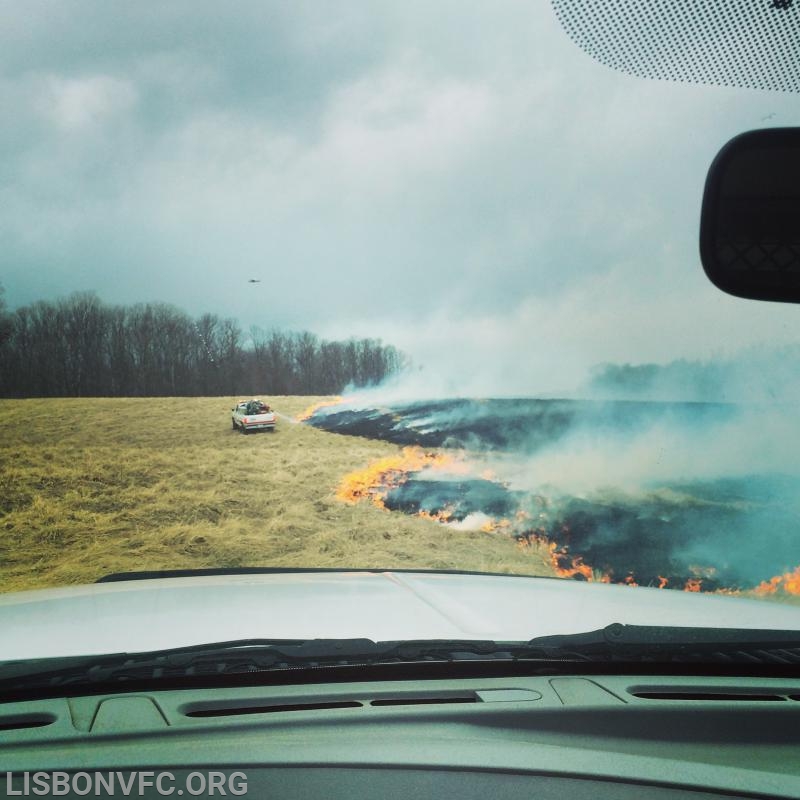 3/31/2015 Brush Fire in Etchison