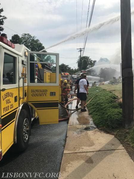 6/15/2017 Building Fire 1000 Block S Main St in Mt Airy