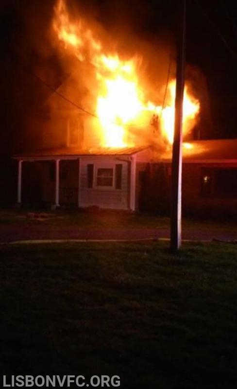 3/26/2016 House Fire 2100 Block Rt 97