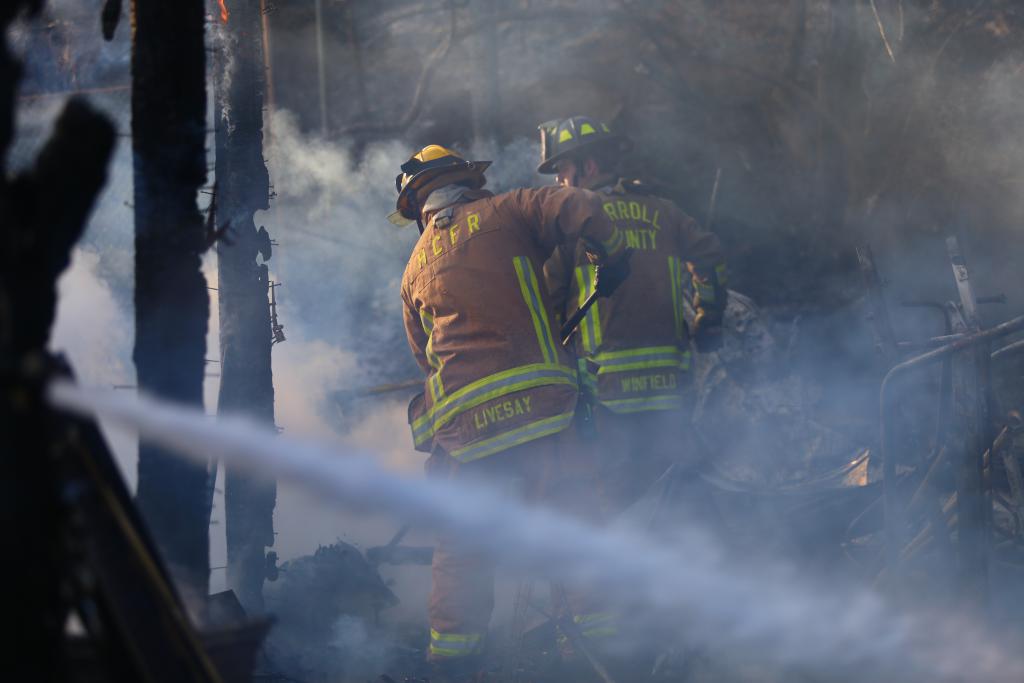 3/17/2019 Barn Fire 7700 Block Woodbine Rd