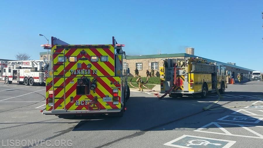 11/11/2016 Electrical Room Fire at Glenwood Middle School