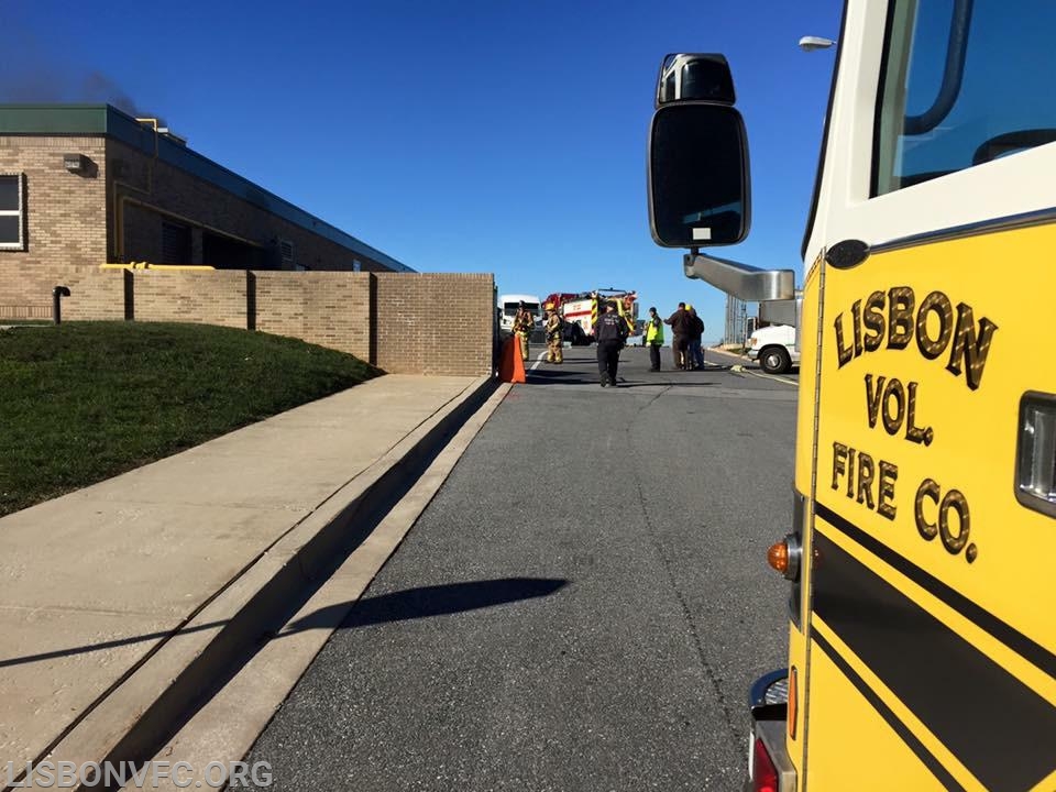 11/11/2016 Electrical Room Fire at Glenwood Middle School