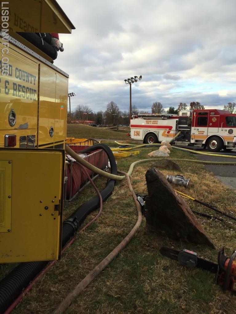 11/20/2016 Fire at Willow Springs Gold Course