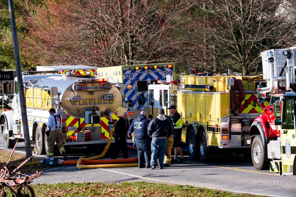 3/4/17 House Fire 4300 Block of Old Washington Rd