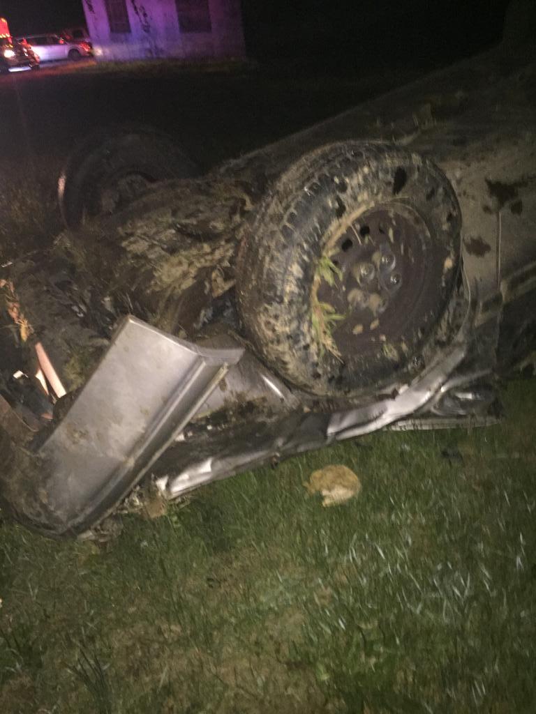 5/19/2017 MVC Rollover Rt 144 at Daisy Rd