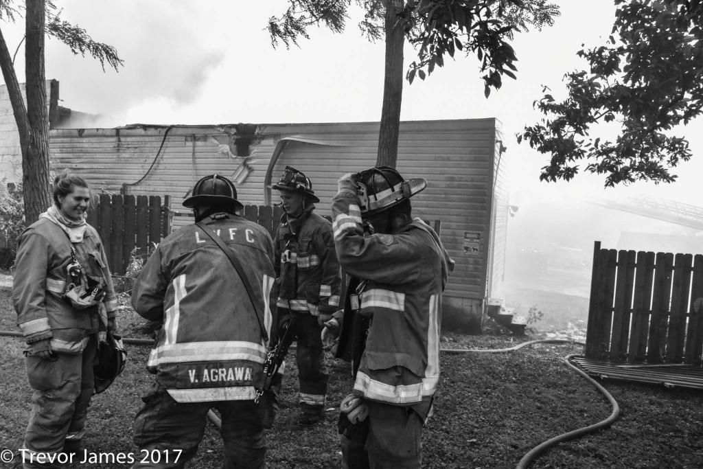 6/15/2017 Building Fire 1000 Block S Main St in Mt Airy