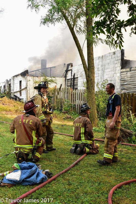 6/15/2017 Building Fire 1000 Block S Main St in Mt Airy