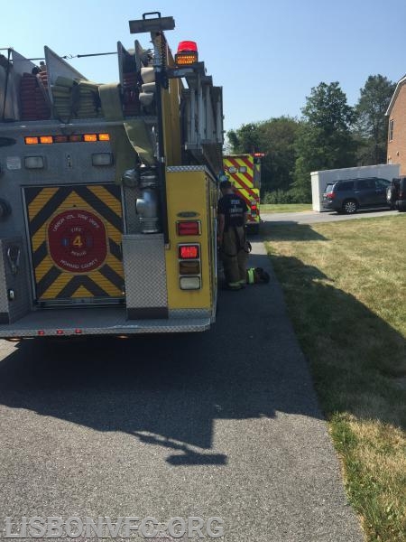 8/17/2015 Dryer Fire 14000 Block Union Chapel Rd