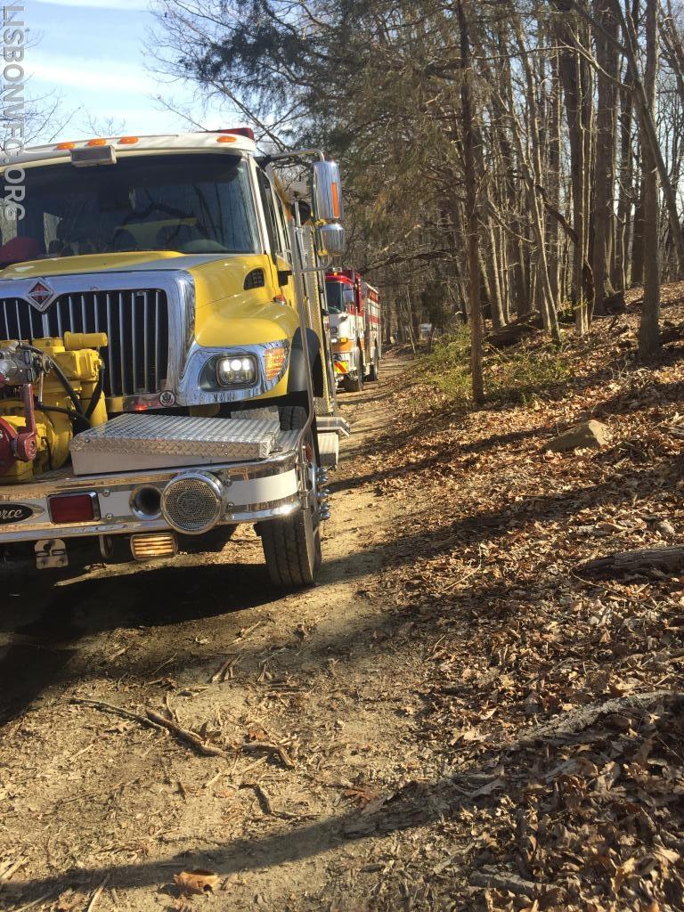 4/12/2018 Brush Fire off Henryton Rd on the Howard County Side