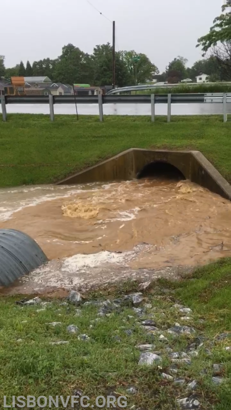 5/27/2018 Ditch in front of the Firehouse while Elicott City Flooded