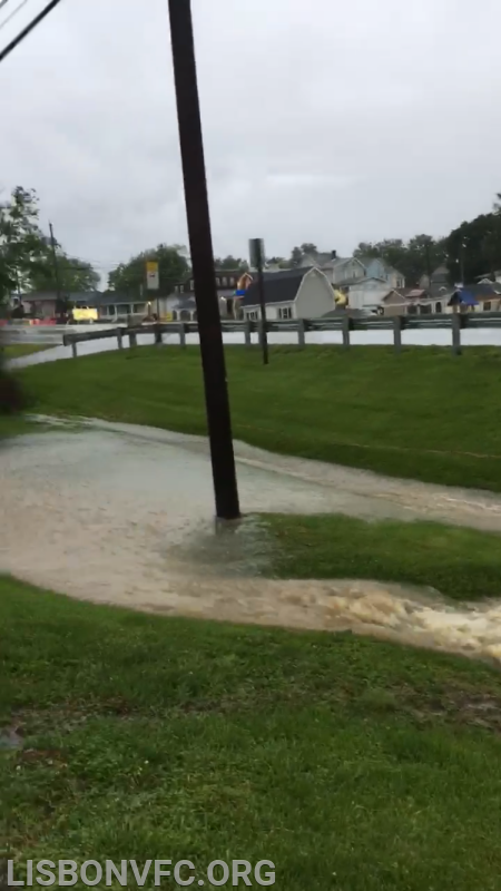 5/27/2018 Ditch in front of the Firehouse while Elicott City Flooded