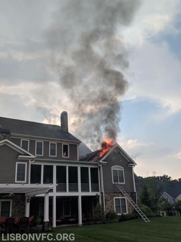 7/3/2018 House Fire 5200 Block Sweet Meadow Ln Clarksville