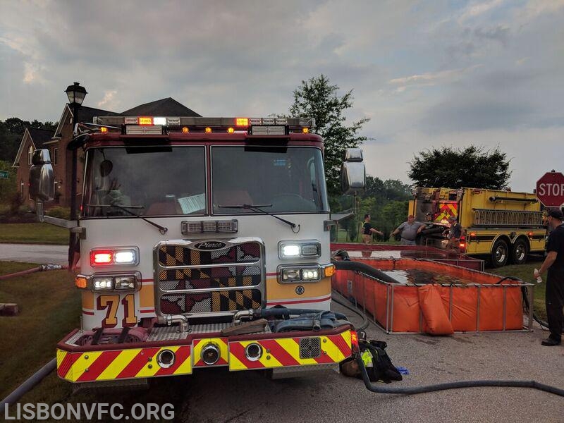 7/3/2018 House Fire 5200 Block Sweet Meadow Ln Clarksville