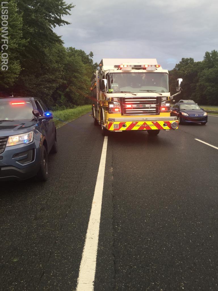 7/27/2018 MVC Rollover I-70 WB West of Rt 97