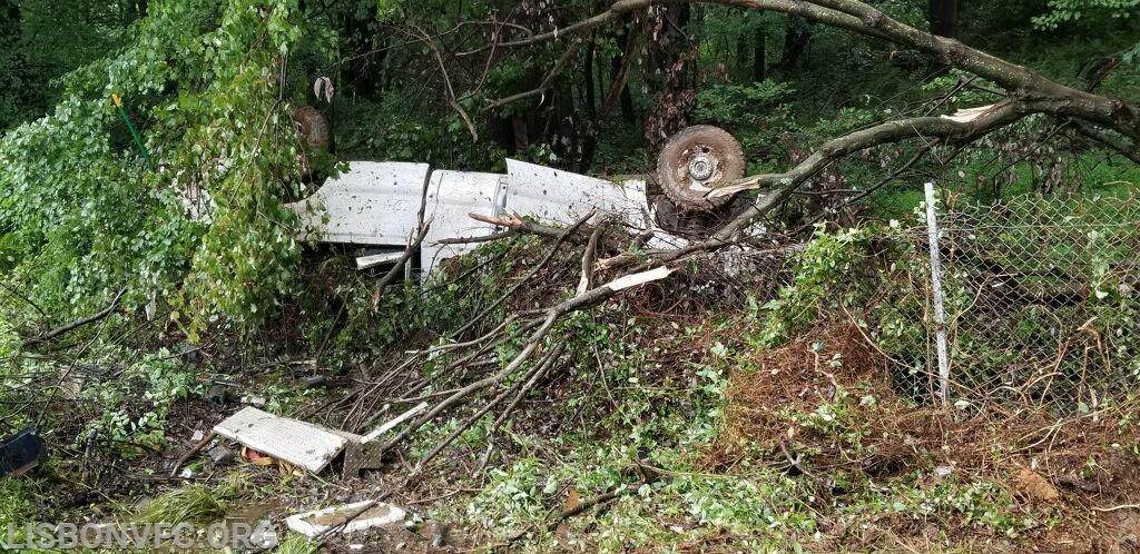 7/27/2018 MVC Rollover I-70 WB West of Rt 97