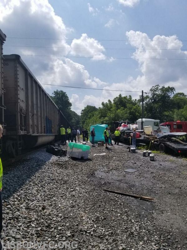 8/9/2018 Train vs. TT Watersville Rd at Railroad tracks