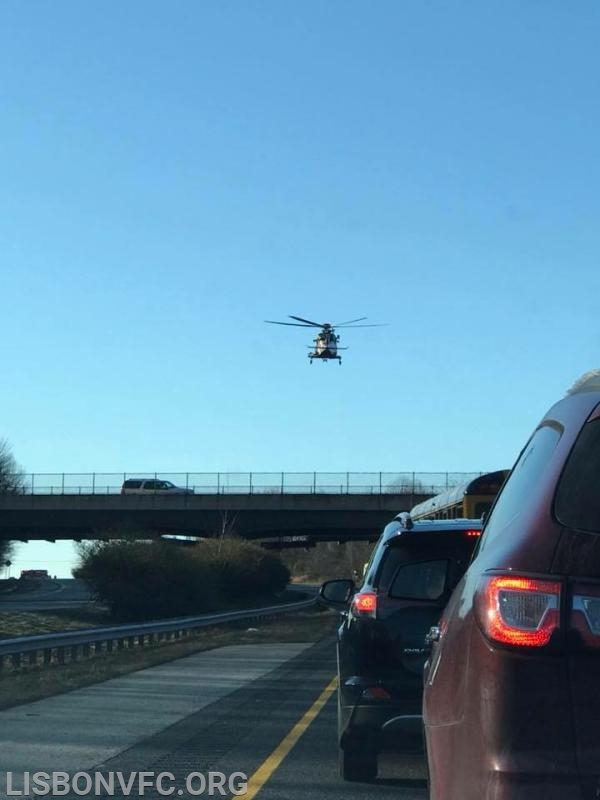 1/21/2019 MVC with Entrapment on I-70 WB at West Watersville Rd