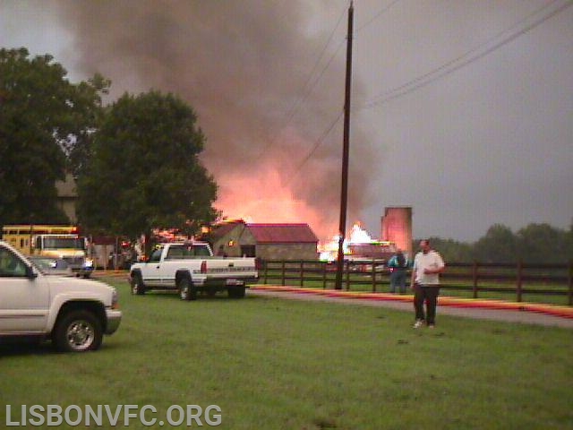 Barn Fire 2003