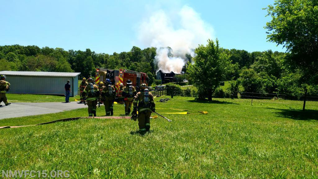 6/4/2019 2 Alarm House Fire 1500 Block of Old Annapolis Rd