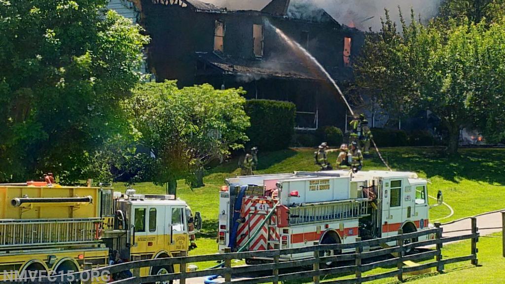 6/4/2019 2 Alarm House Fire 1500 Block of Old Annapolis Rd