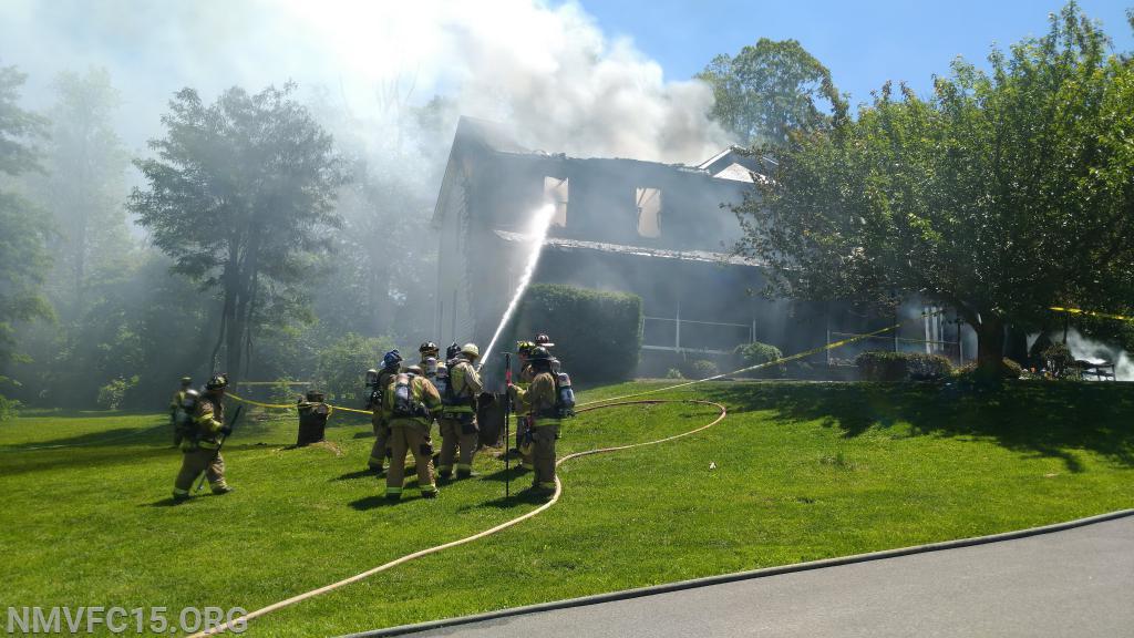 6/4/2019 2 Alarm House Fire 1500 Block of Old Annapolis Rd