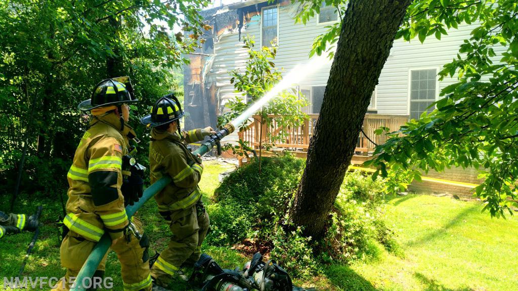 6/4/2019 2 Alarm House Fire 1500 Block of Old Annapolis Rd