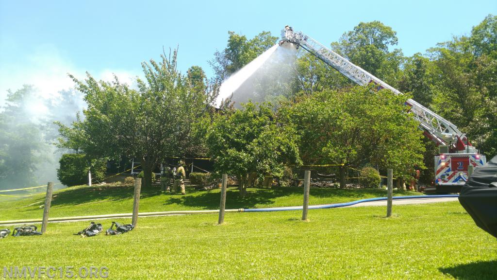 6/4/2019 2 Alarm House Fire 1500 Block of Old Annapolis Rd