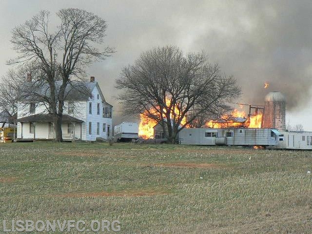 3/26/2007 Barn Fire Old Frederick Rd at Watersville Rd