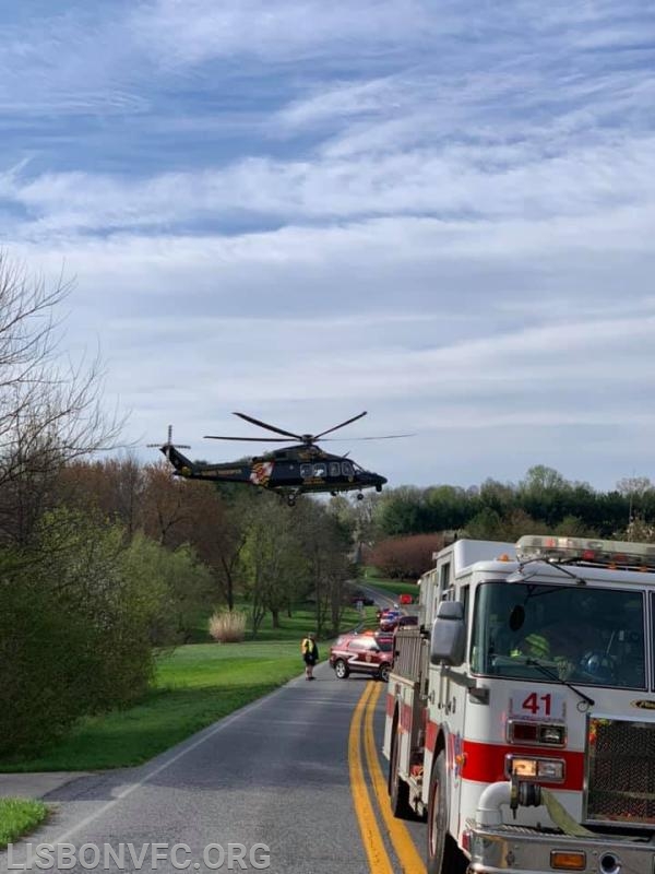 4/16/2019 MVC with Entrapment 3800 Block Mt. Airy Drive (The Shock Trauma Go Team responded to this incident)